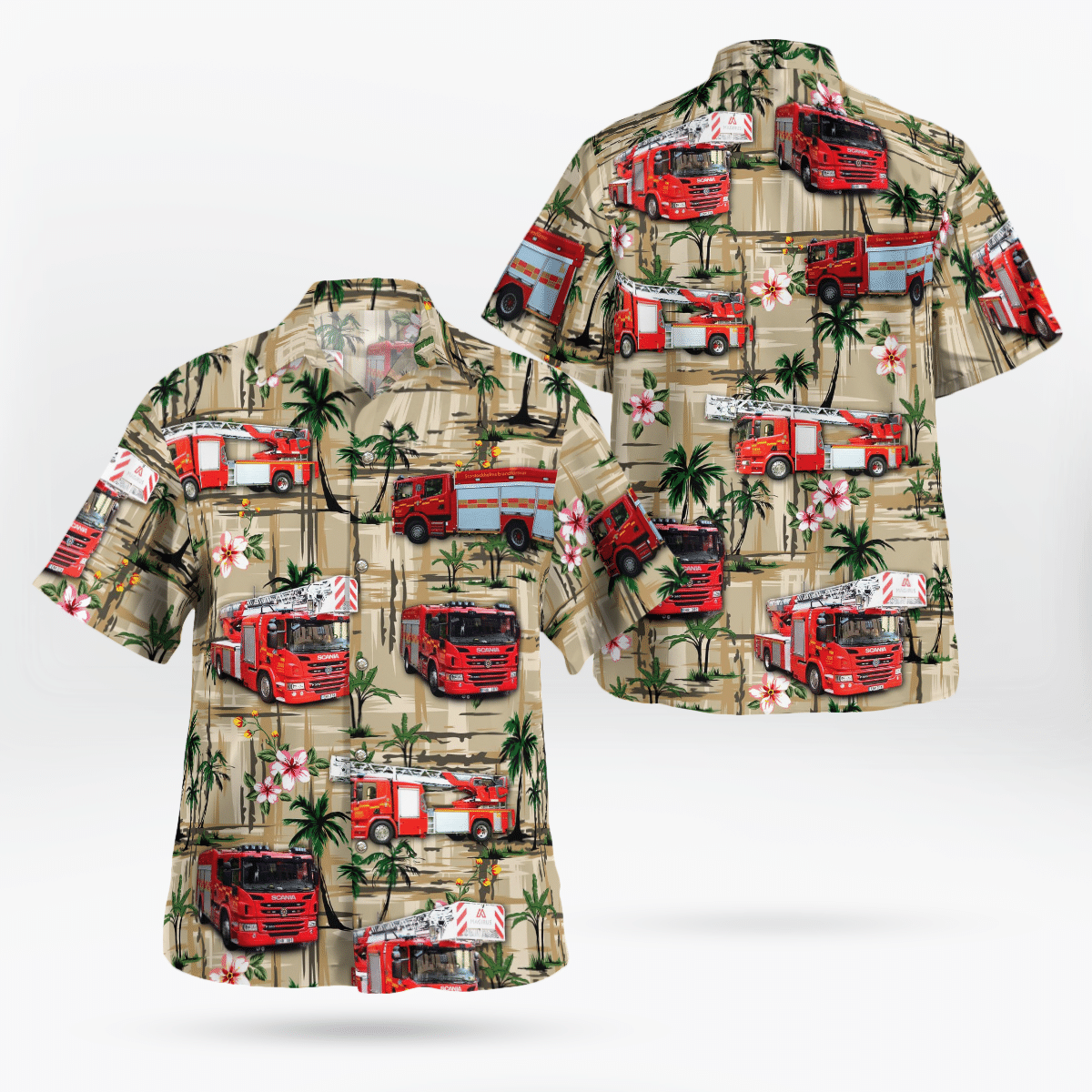 Get a new Hawaiian shirt to enjoy summer vacation 217