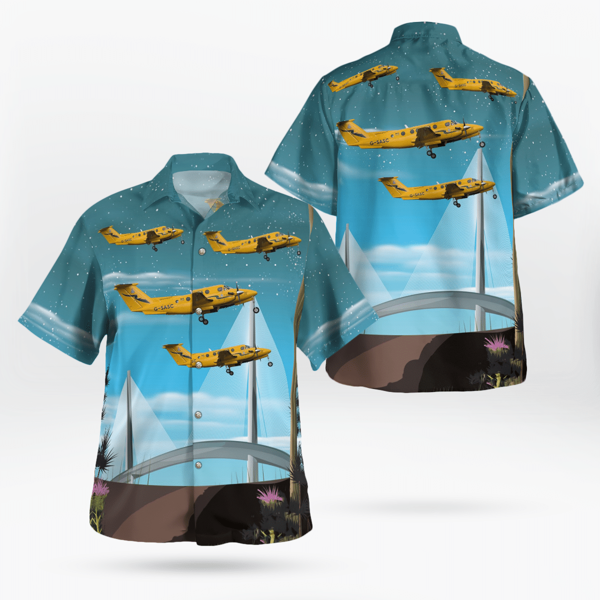 Get a new Hawaiian shirt to enjoy summer vacation 235