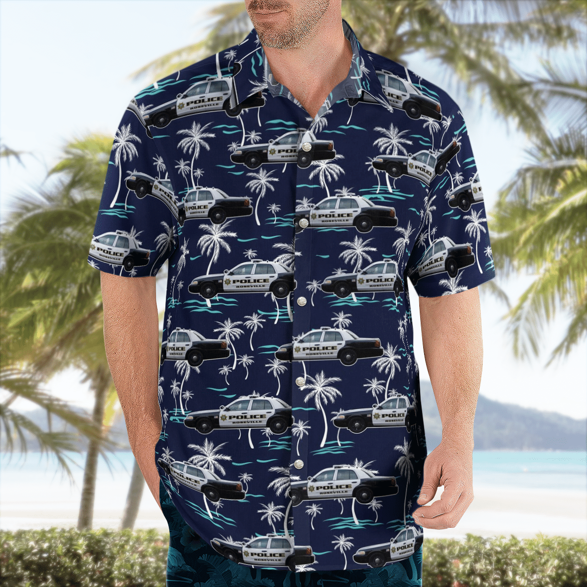 There are several styles of beach and Hawaiian shorts and tops to choose from 42