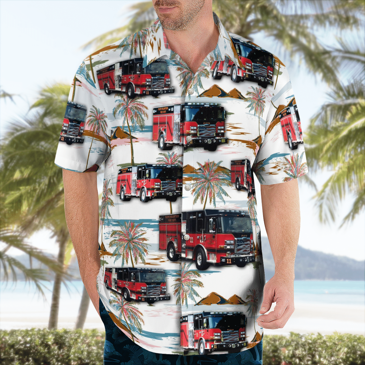 There are several styles of beach and Hawaiian shorts and tops to choose from 52