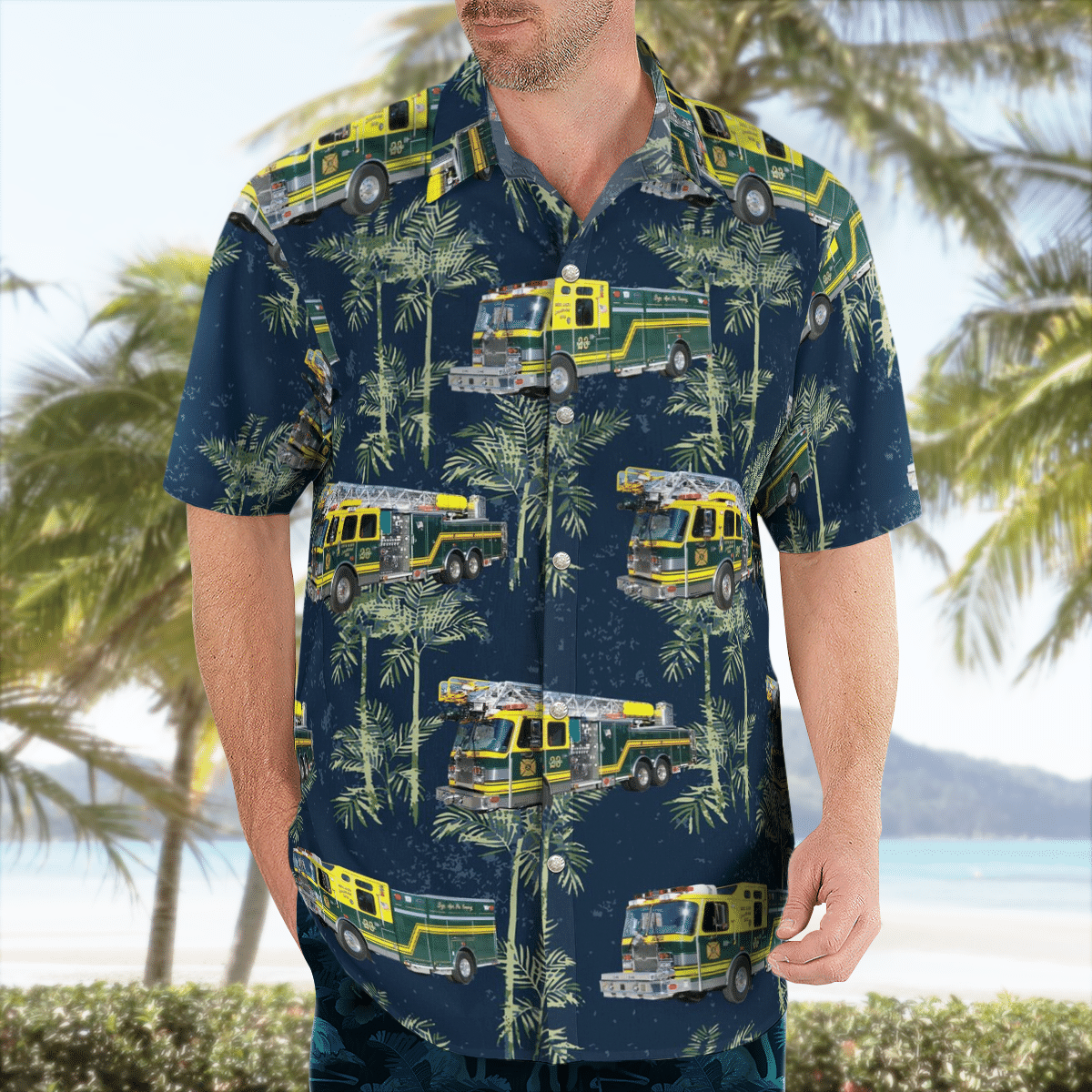 There are several styles of beach and Hawaiian shorts and tops to choose from 66