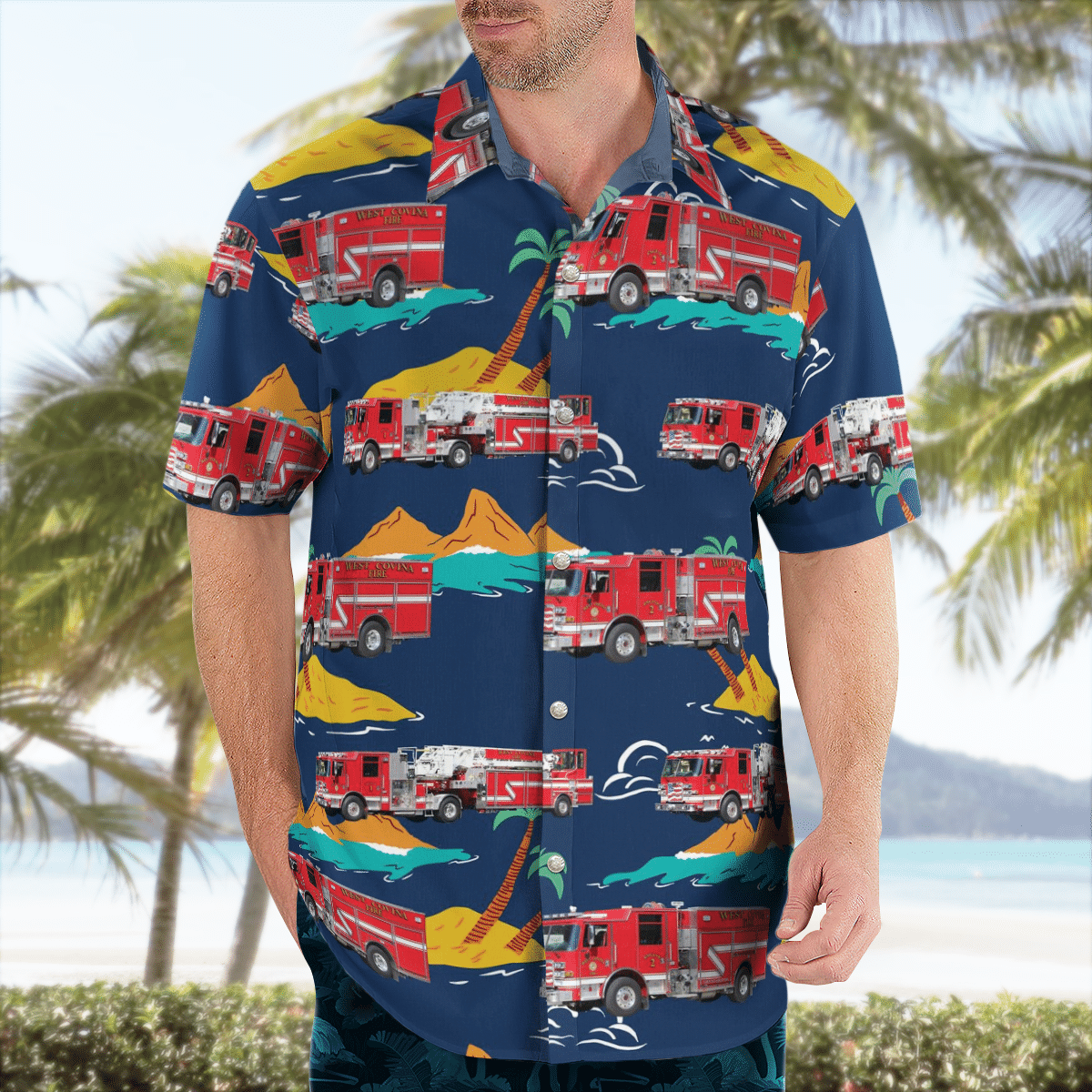 There are several styles of beach and Hawaiian shorts and tops to choose from 191