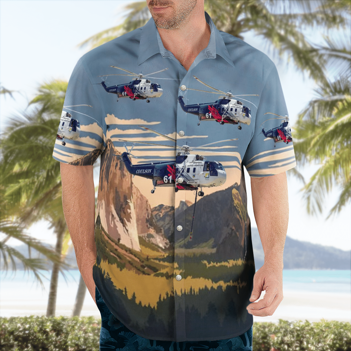 There are several styles of beach and Hawaiian shorts and tops to choose from 179
