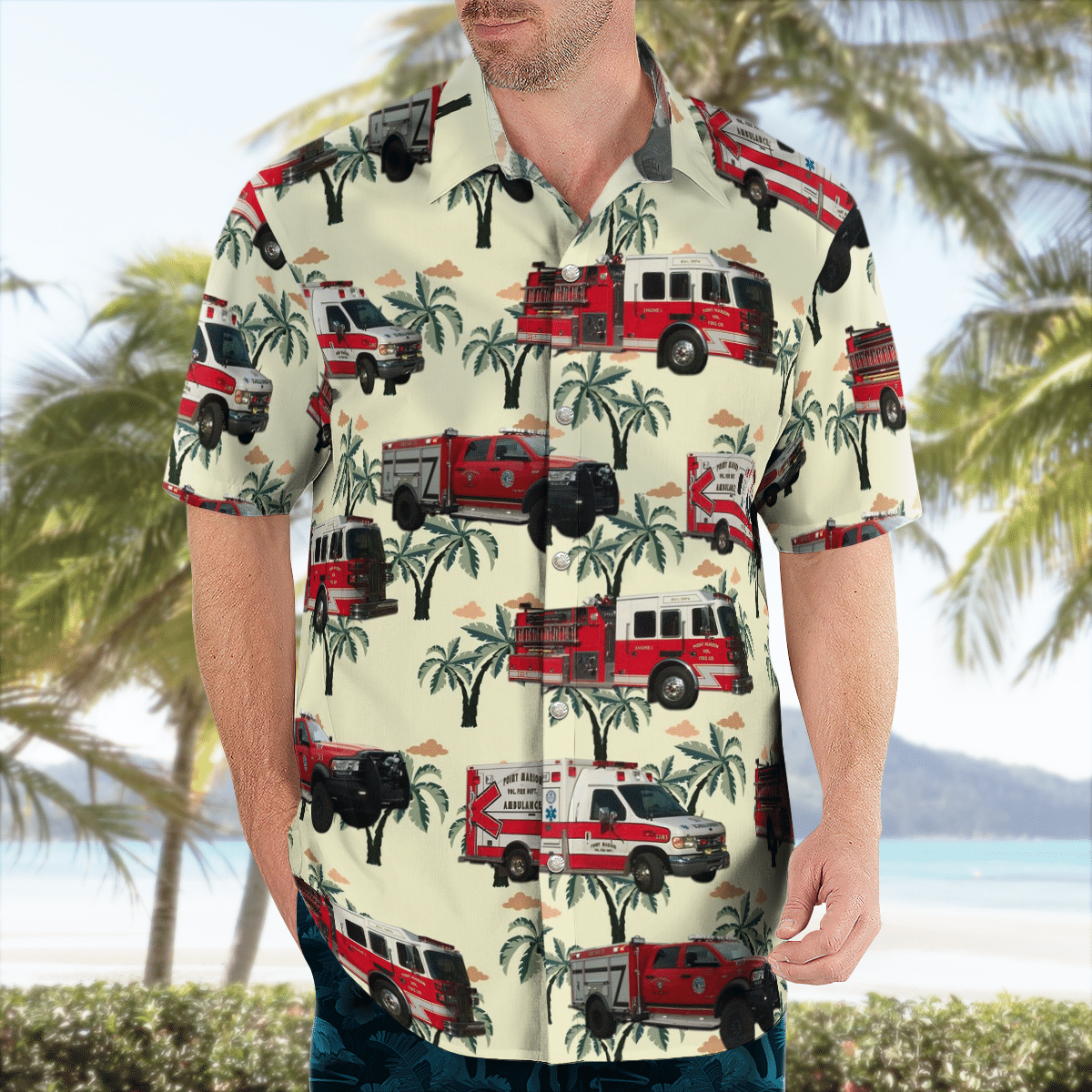 Choose for yourself a lovely Hawaiian shirt for men and women 42
