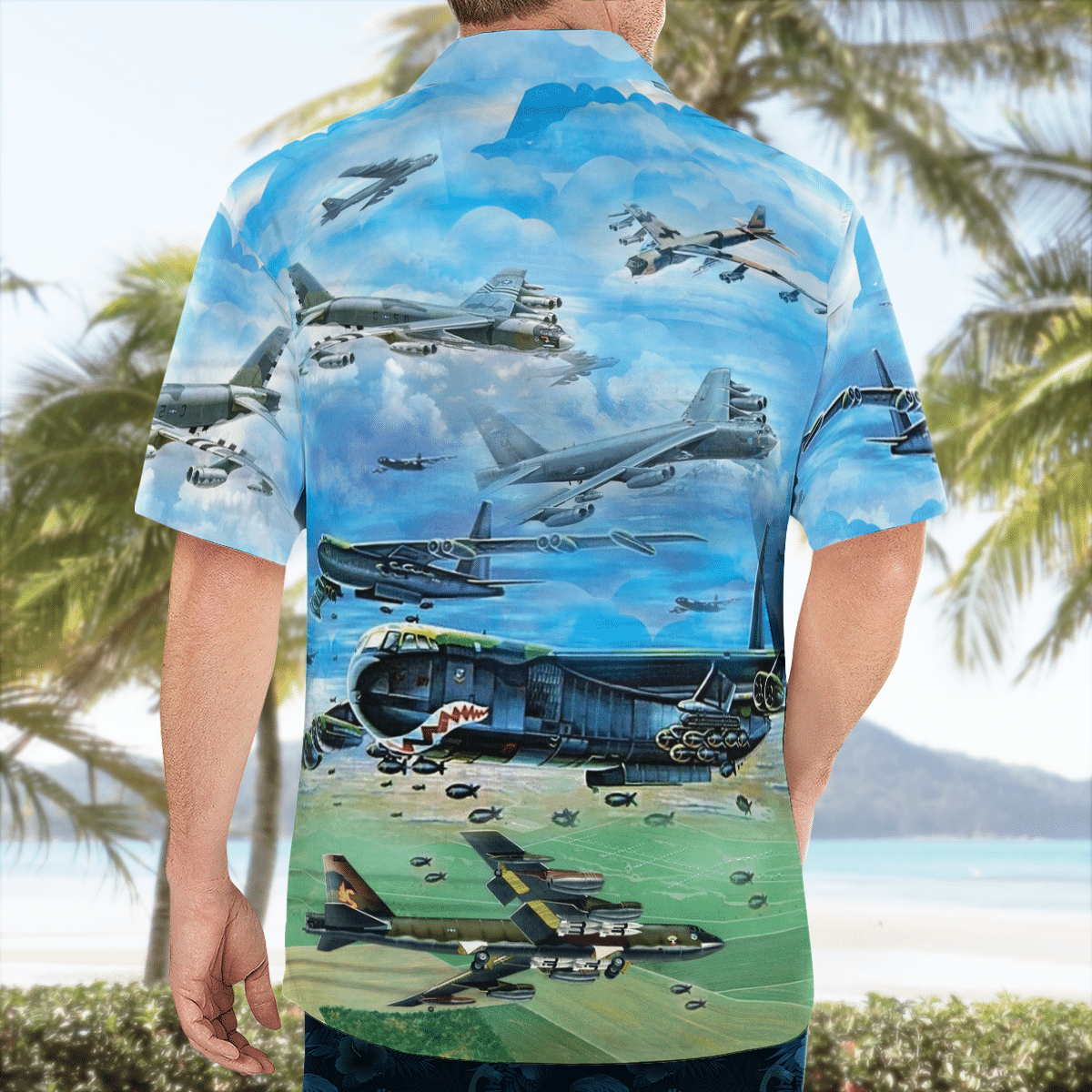 NEW Army Boeing B-52 Stratofortress Hawaii Shirt2