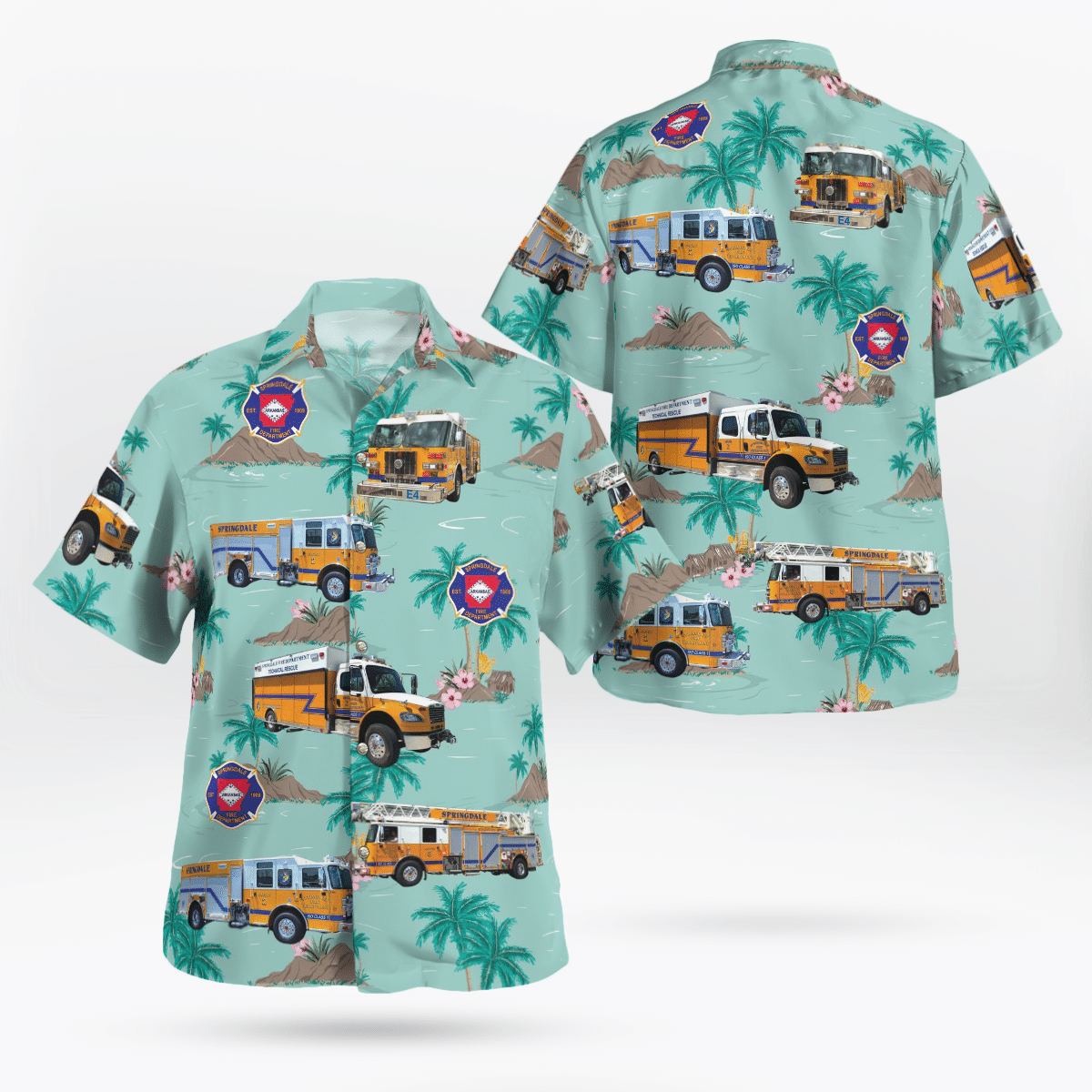 Summer so cool with top new hawaiian shirt below 88
