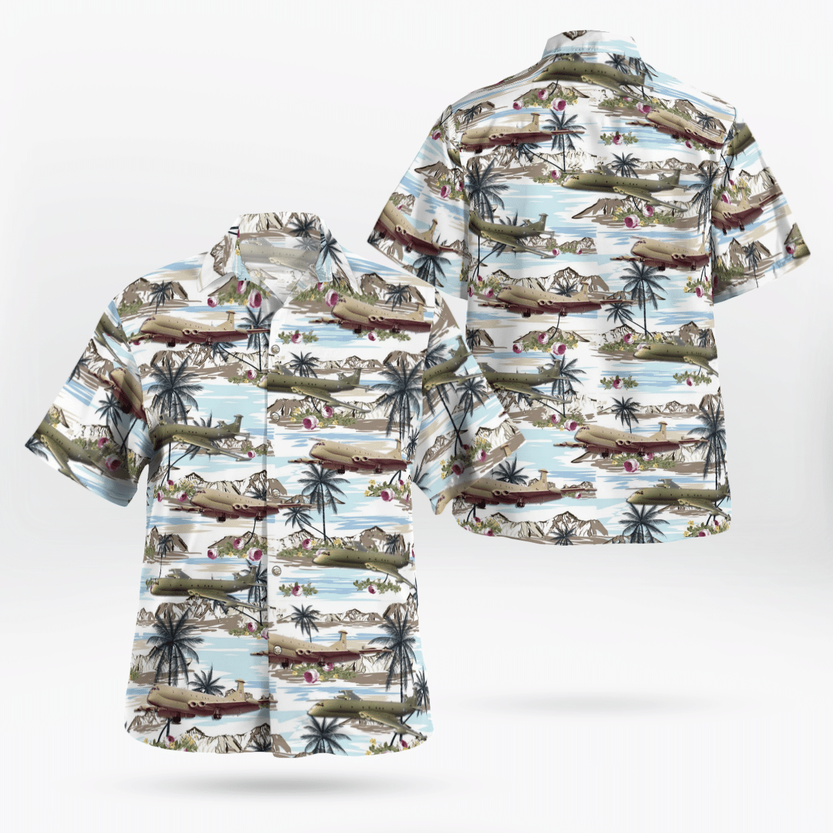 Get a new Hawaiian shirt to enjoy summer vacation 272