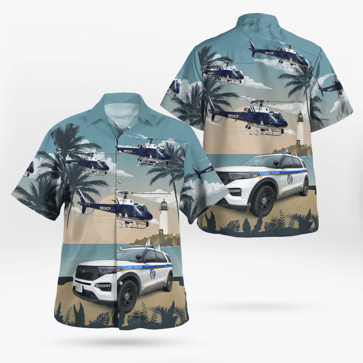 BEST Baltimore County Police Baltimore County Maryland 2020 Ford Explorer And Eurocopter AS-350B-3 Ecureuil Hawaii Shirt1