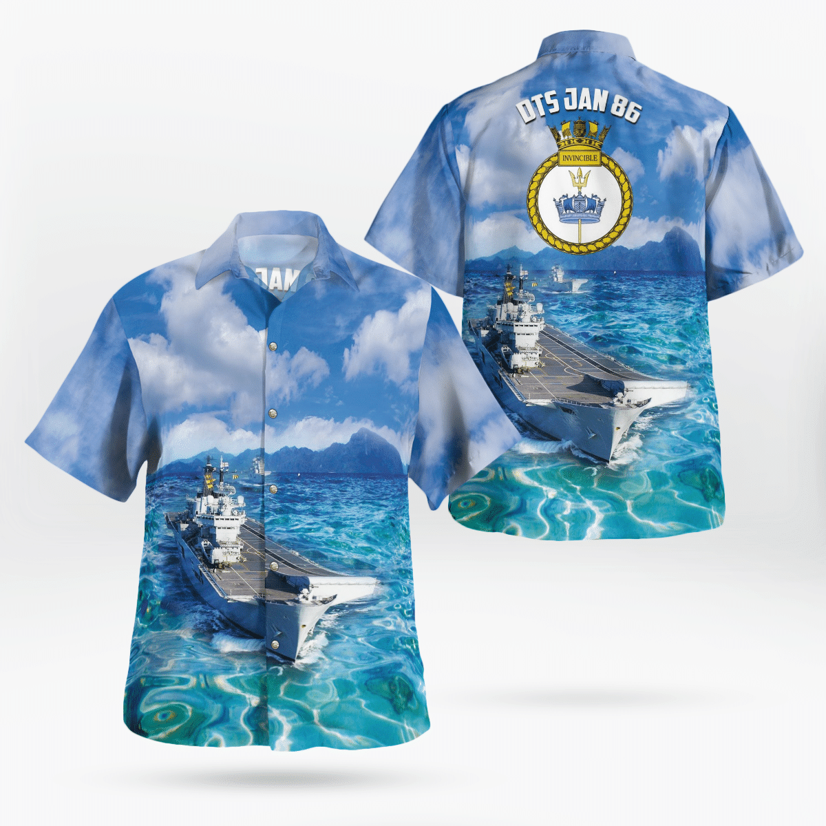 Get a new Hawaiian shirt to enjoy summer vacation 274