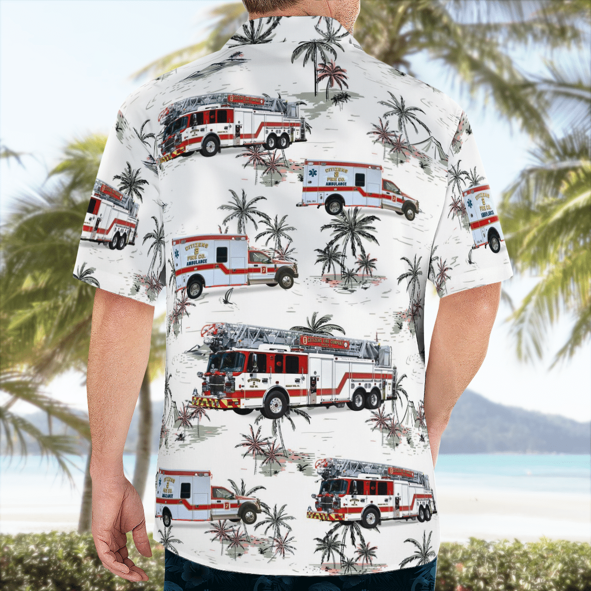 HOT Citizens Fire Company Hawaiian Shirt2