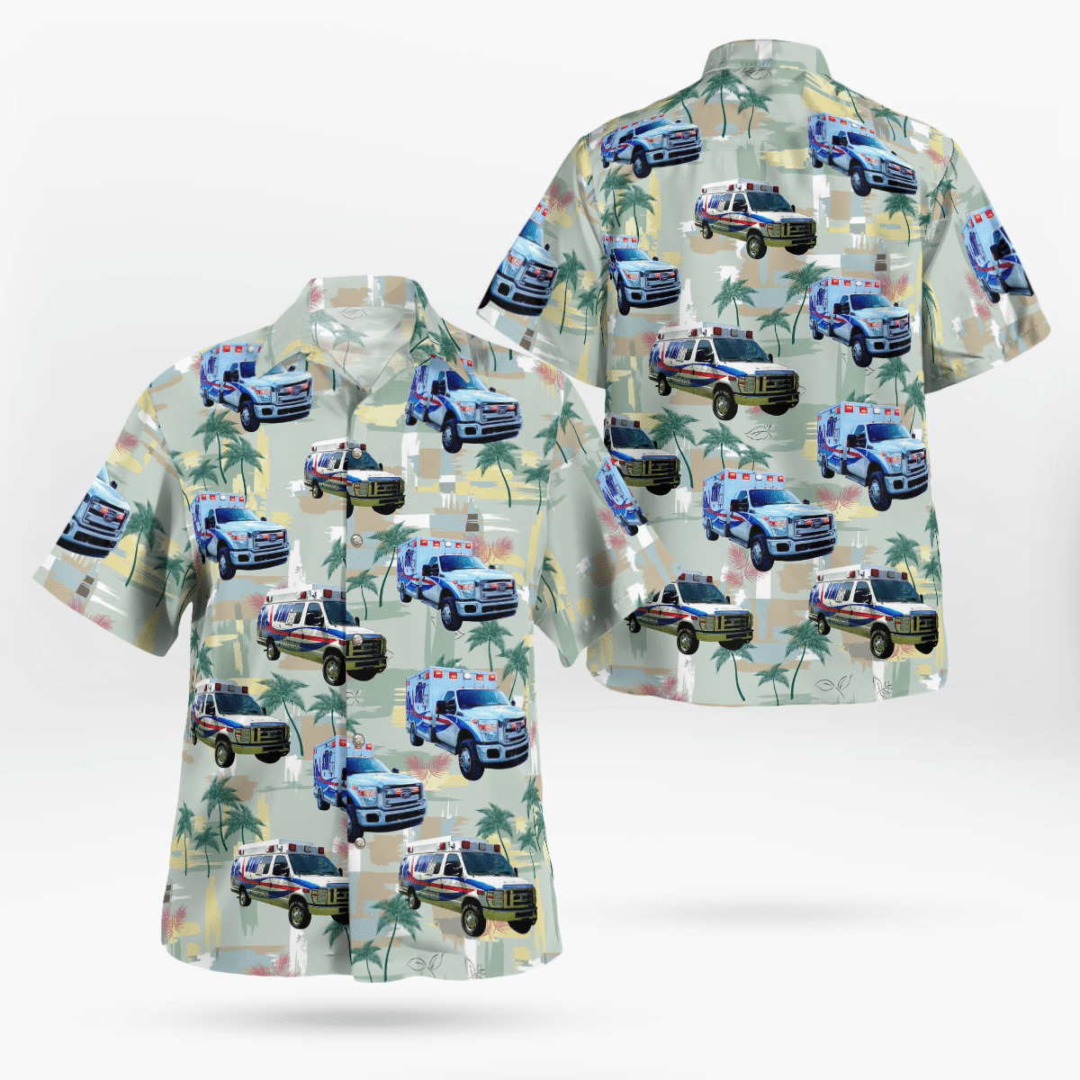 If you are in need of a new summertime look, pick up this Hawaiian shirt 64