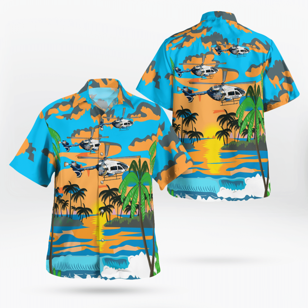 If you are in need of a new summertime look, pick up this Hawaiian shirt 69