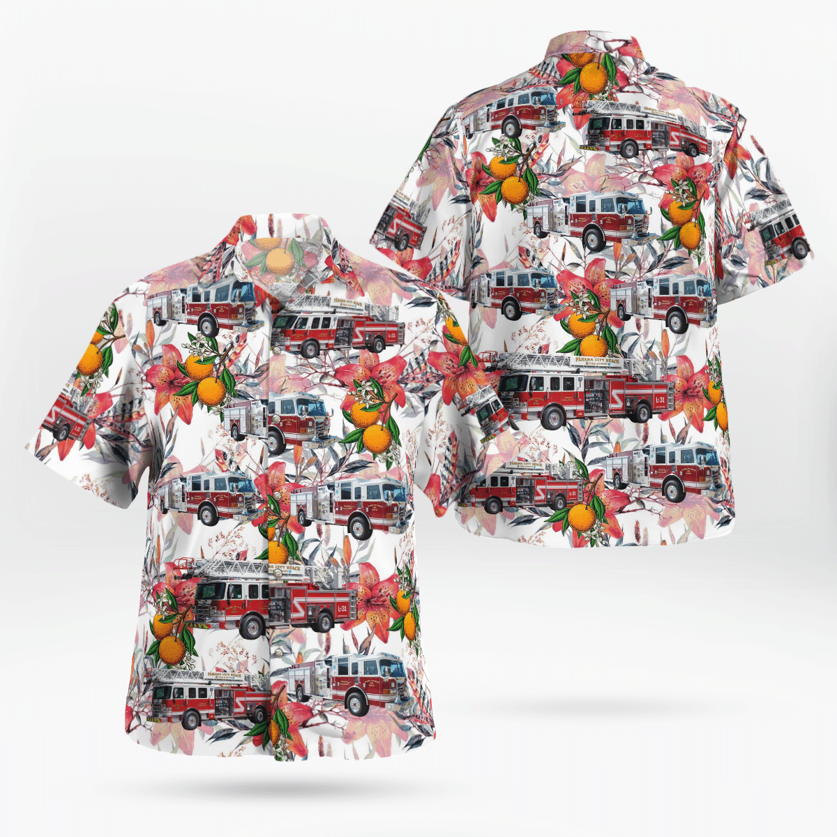 If you are in need of a new summertime look, pick up this Hawaiian shirt 86