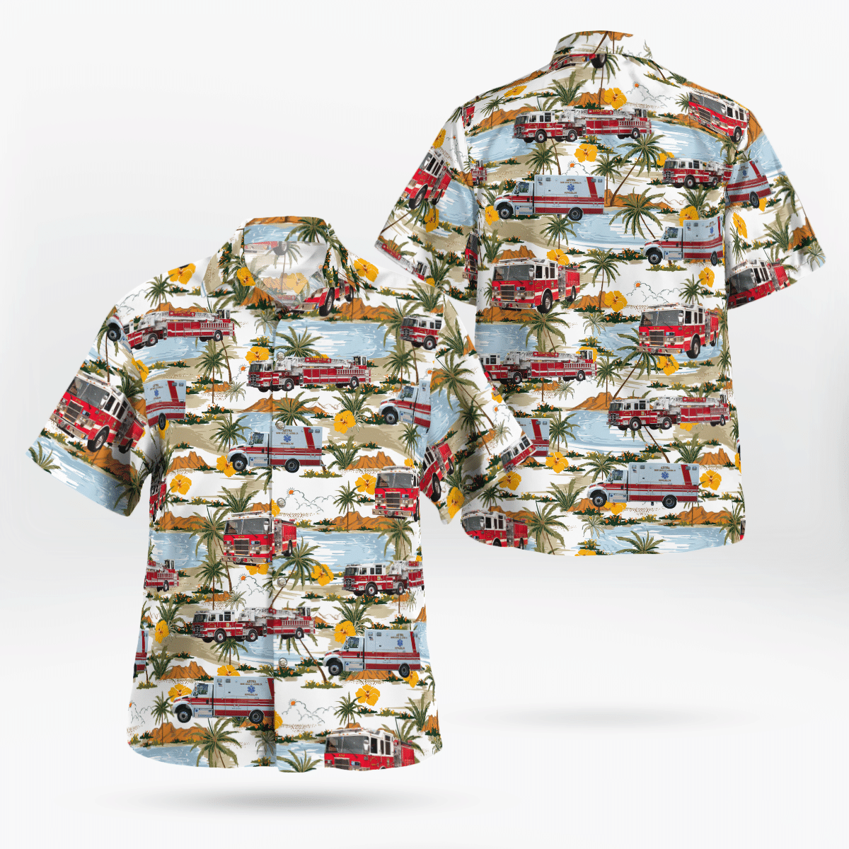 If you are in need of a new summertime look, pick up this Hawaiian shirt 85