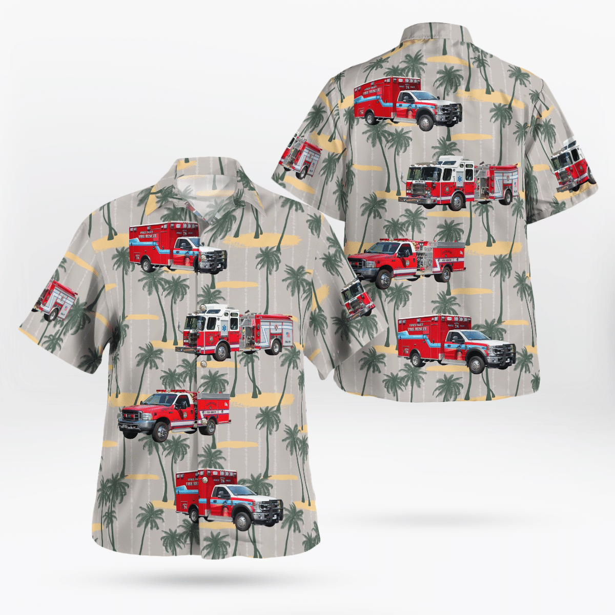If you are in need of a new summertime look, pick up this Hawaiian shirt 124