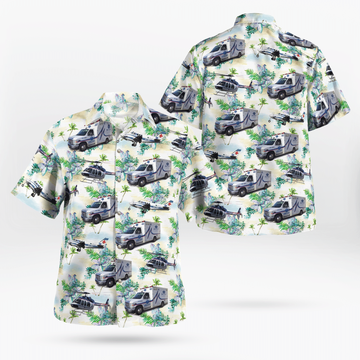 If you are in need of a new summertime look, pick up this Hawaiian shirt 148