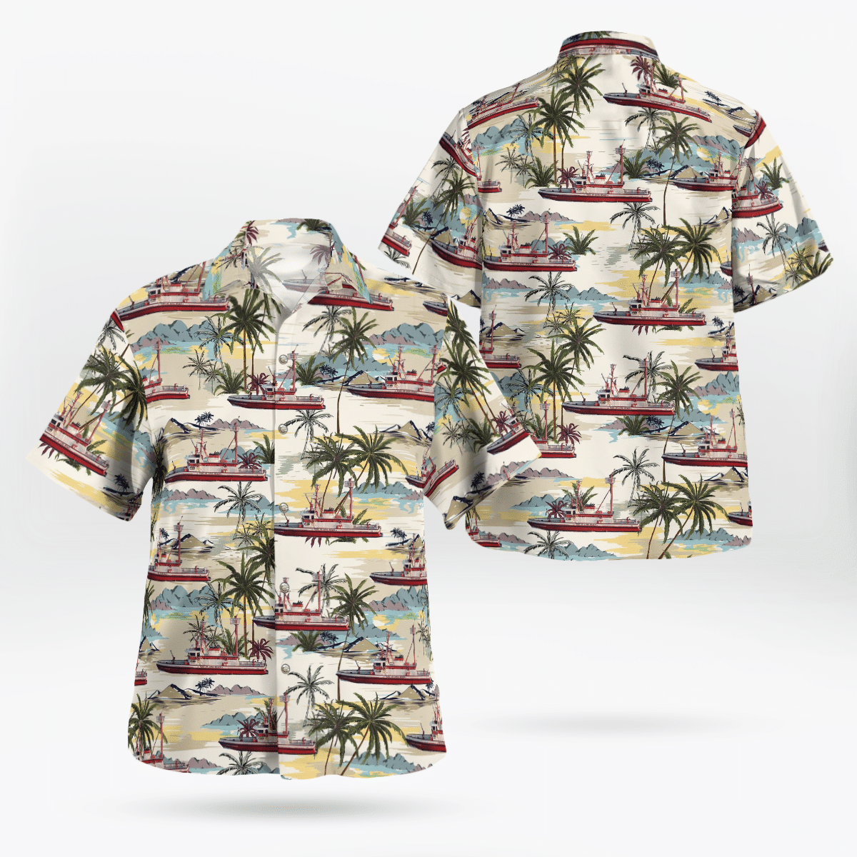 If you are in need of a new summertime look, pick up this Hawaiian shirt 186