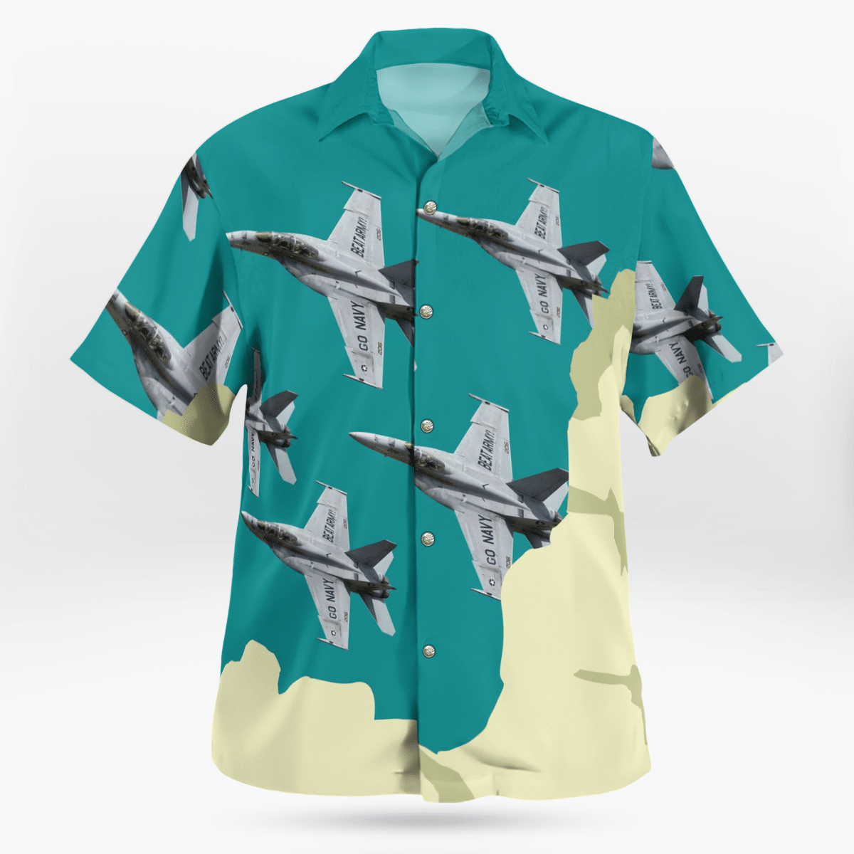 BEST US Navy Sun 'n Fun Boeing F-A-18F Super Hornet 3D Aloha Shirt1