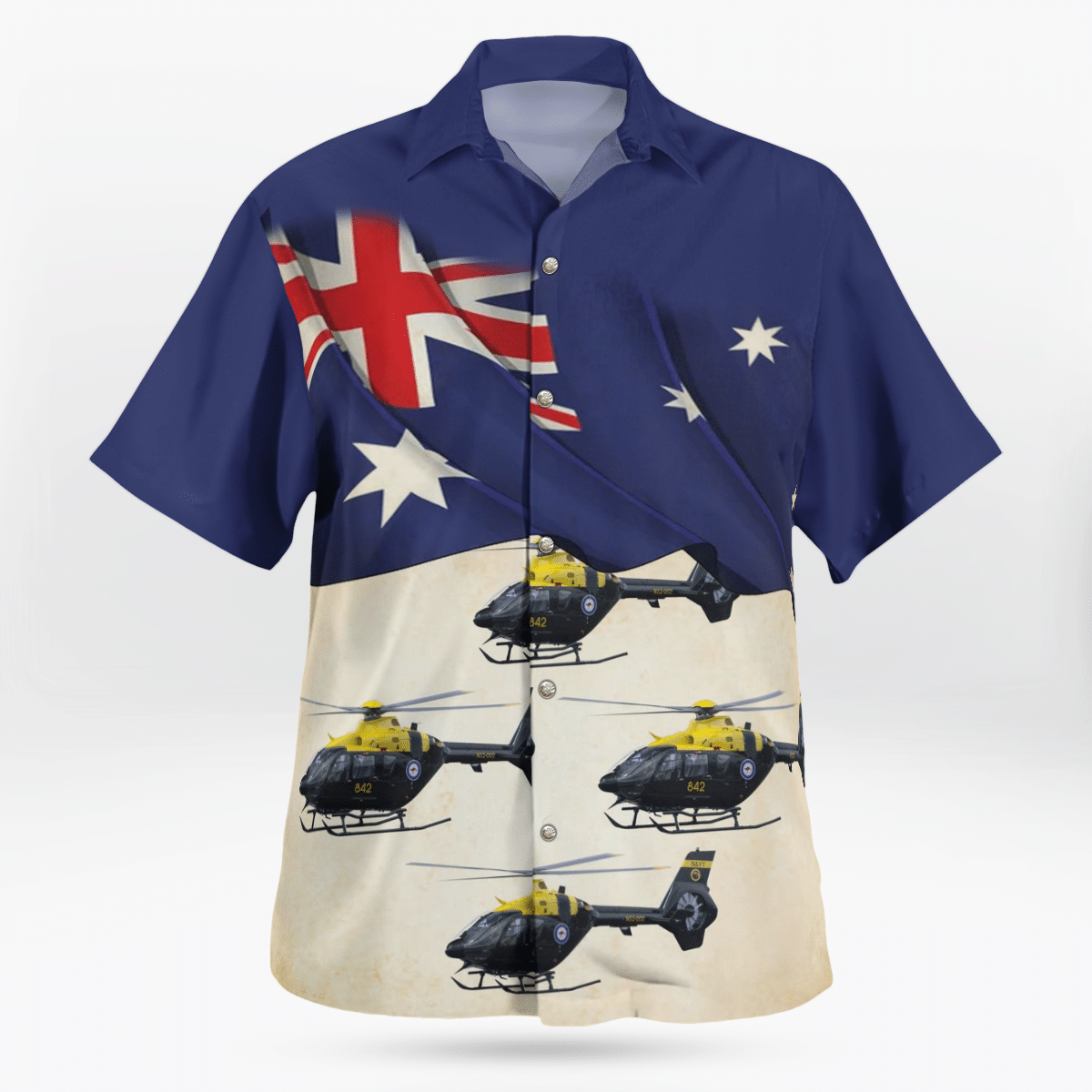 BEST Australian Fleet Air Arm 723 Squadron RAN Eurocopter EC-135T-2+ 3D Aloha Shirt1