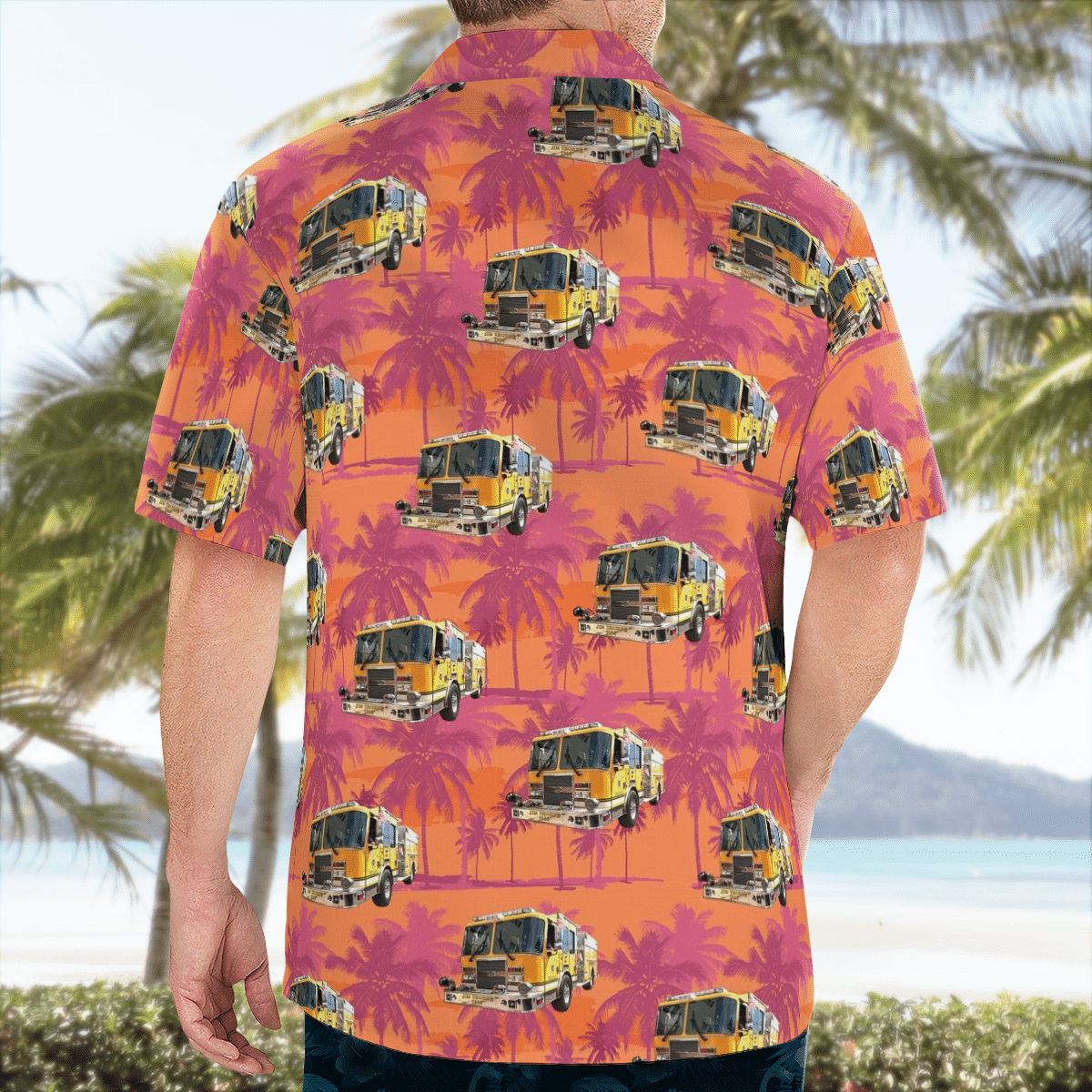BEST Jim Thorpe, Pennsylvania, Jim Thorpe Fire Department 3D Aloha Shirt1