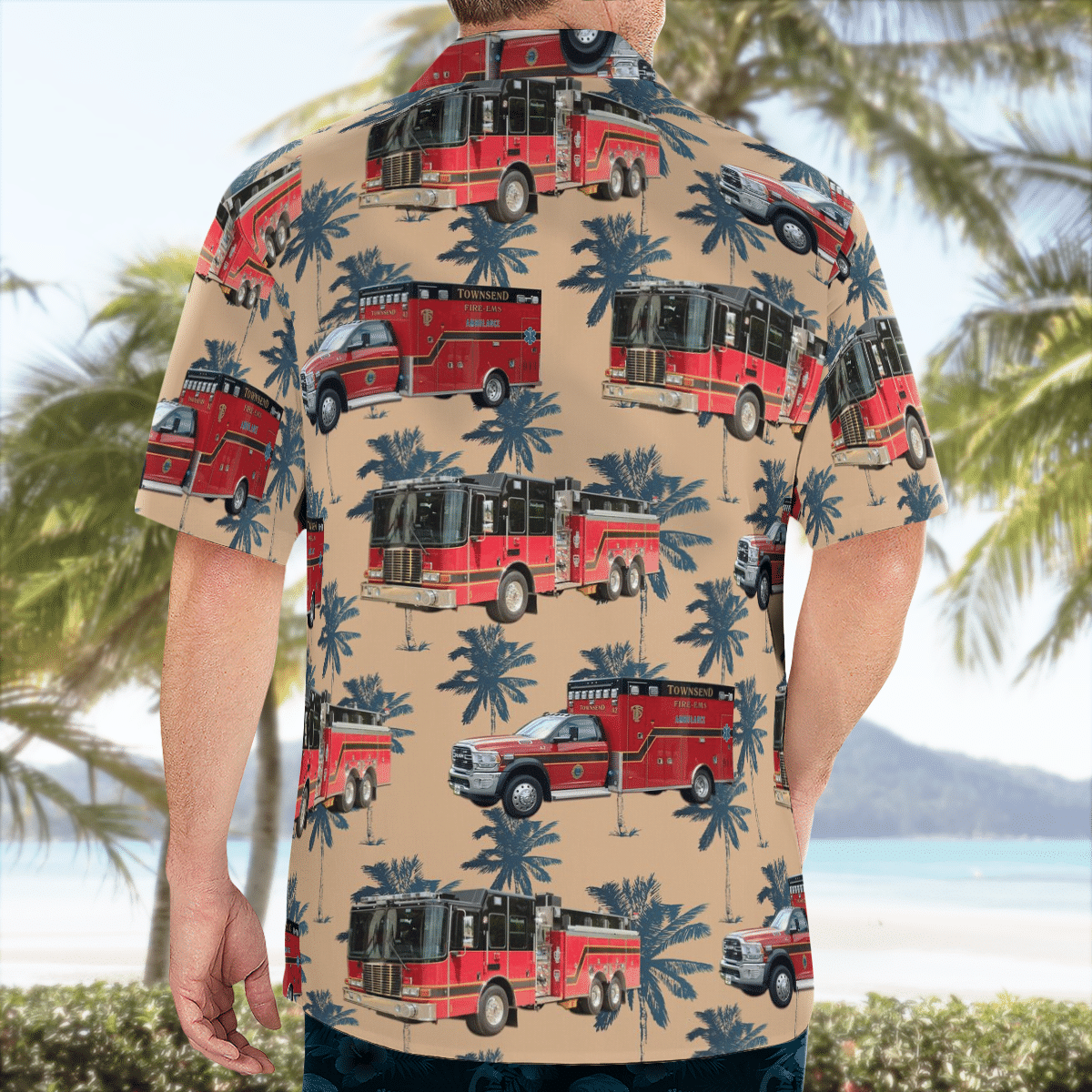 BEST Townsend Fire-EMS Townsend, Massachusetts 3D Aloha Shirt1