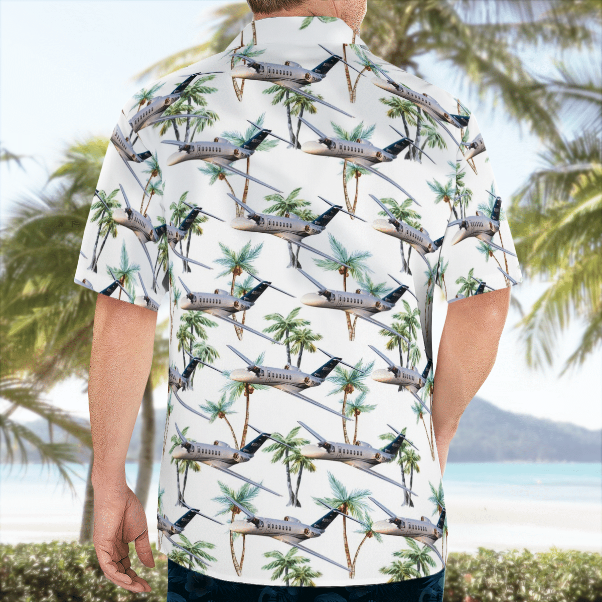 NEW Jet 3D Hawaiian Shirt2