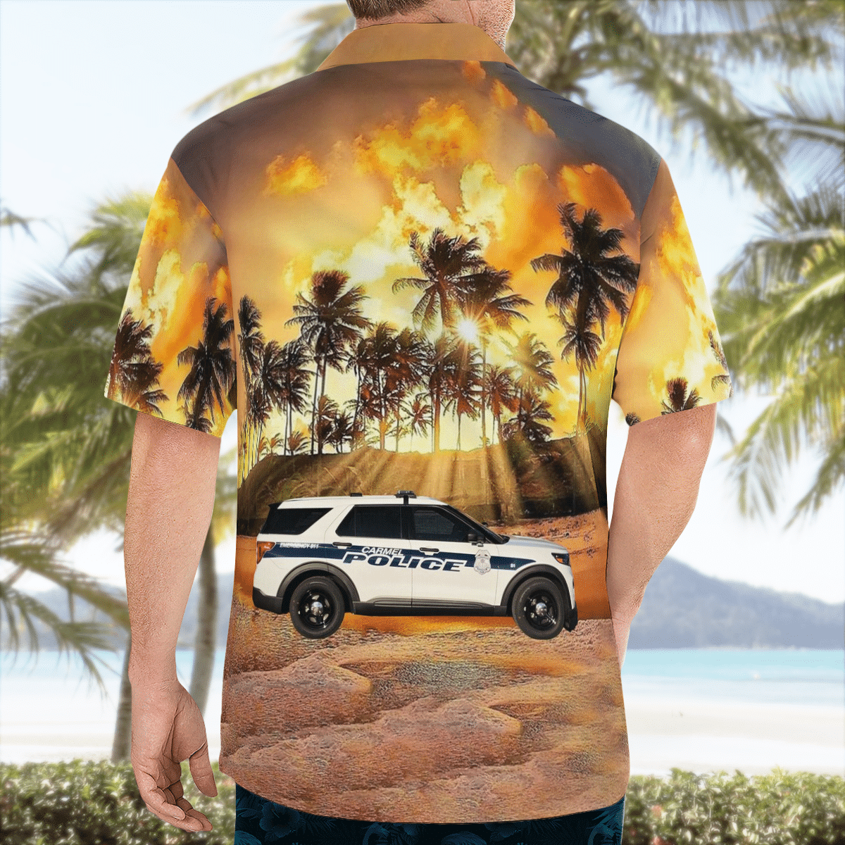 NEW Carmel Police Department Carmel Indiana 3D Hawaiian Shirt2
