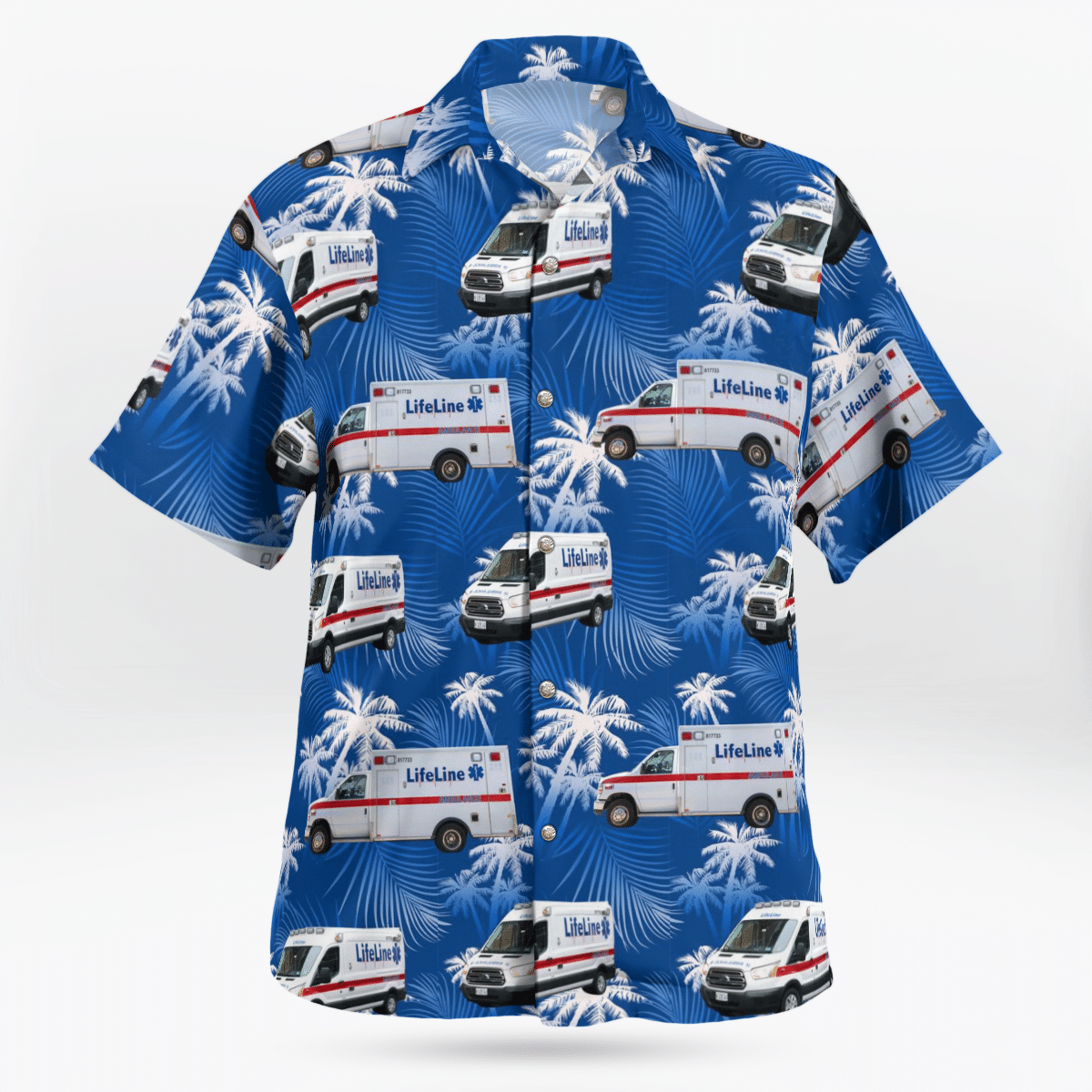 HOT Lifeline Ambulance Illinois Fleet Hawaii Shirt 2
