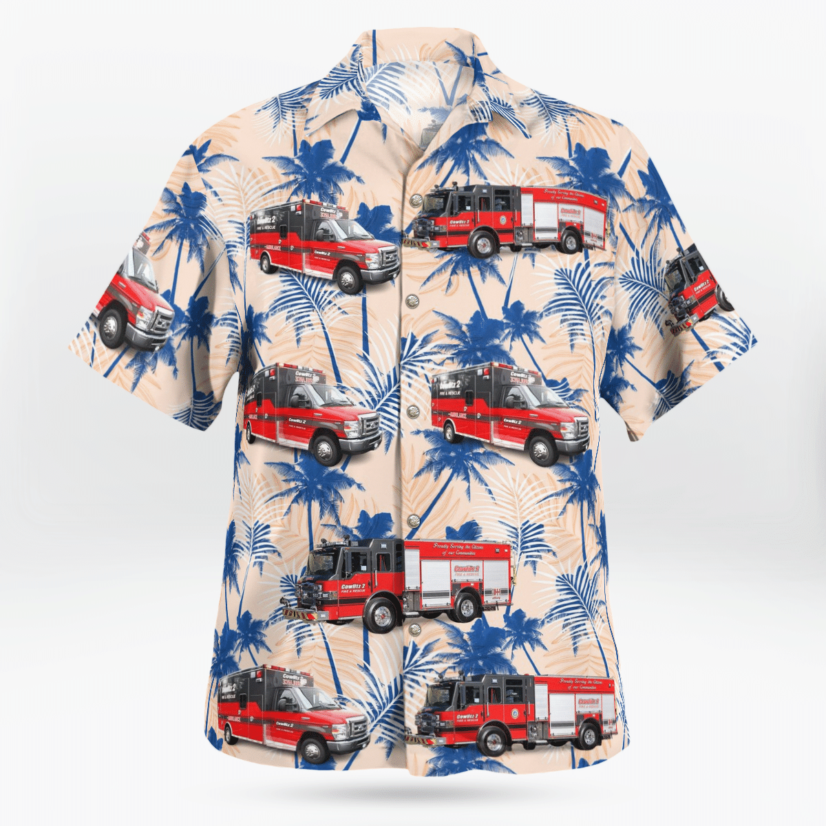 HOT Kelso Washington Cowlitz 2 Fire & Rescue Hawaii Shirt 2