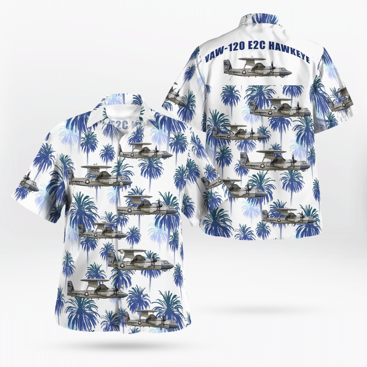 COOL Navy VAW 120 E 2C 3D Hawaii Shirt1