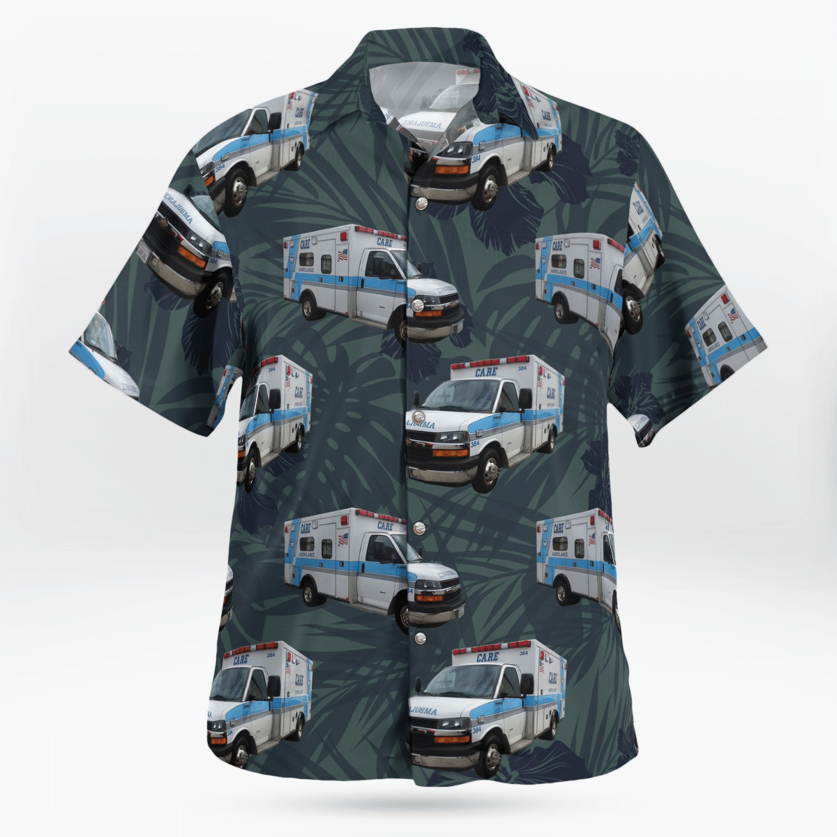 COOL California Care Ambulance Service 3D Hawaii Shirt2