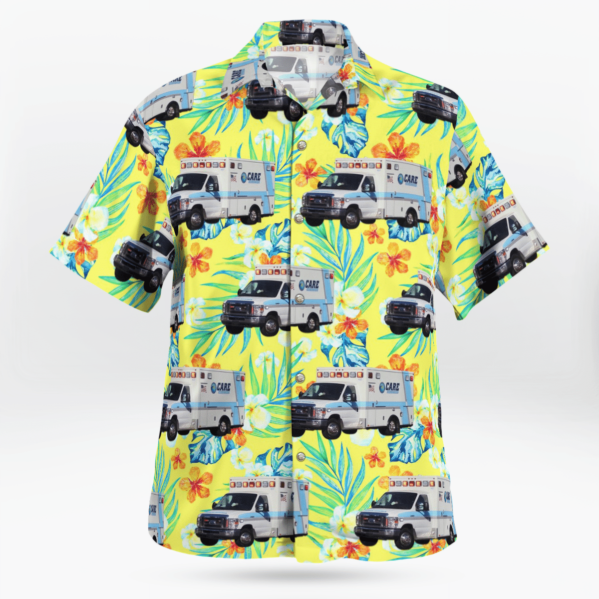 COOL Care Ambulance Service California 3D Hawaii Shirt2
