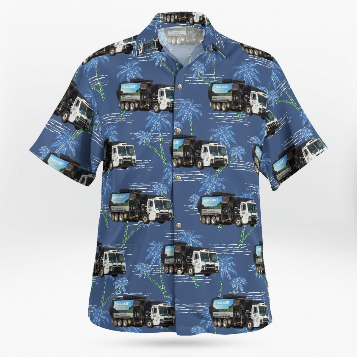 COOL Casella Waste Systems Mack LR 3D Hawaii Shirt2