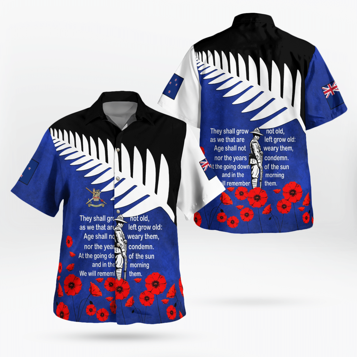 HOT New Zealand ANZAC Day We Will Remember Them Shirt1