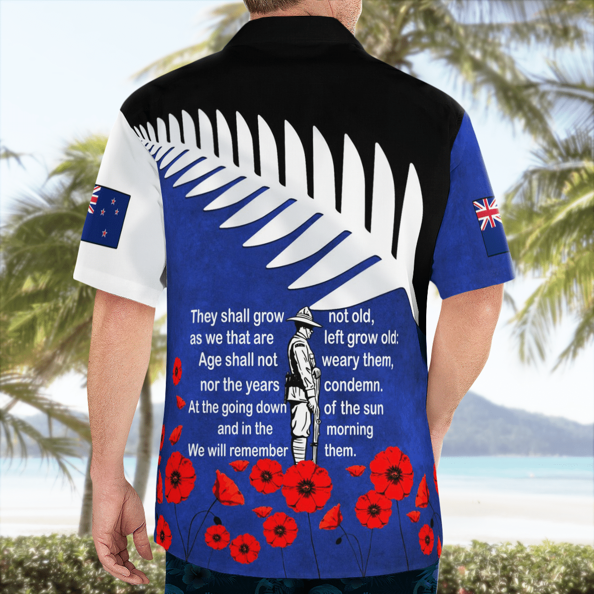 HOT New Zealand ANZAC Day We Will Remember Them Shirt2