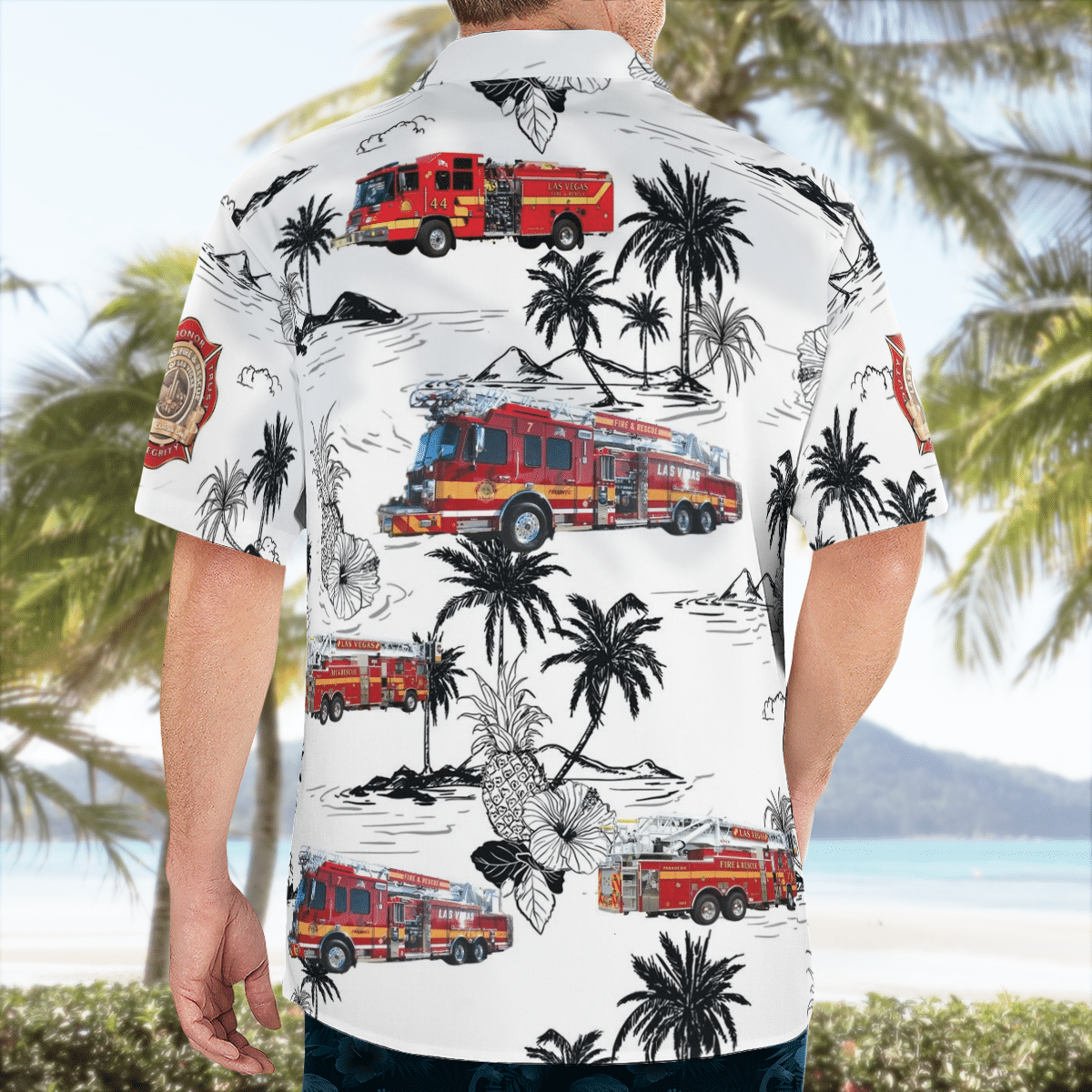 HOT Las Vegas Fire & Rescue Hawaiian Shirt2