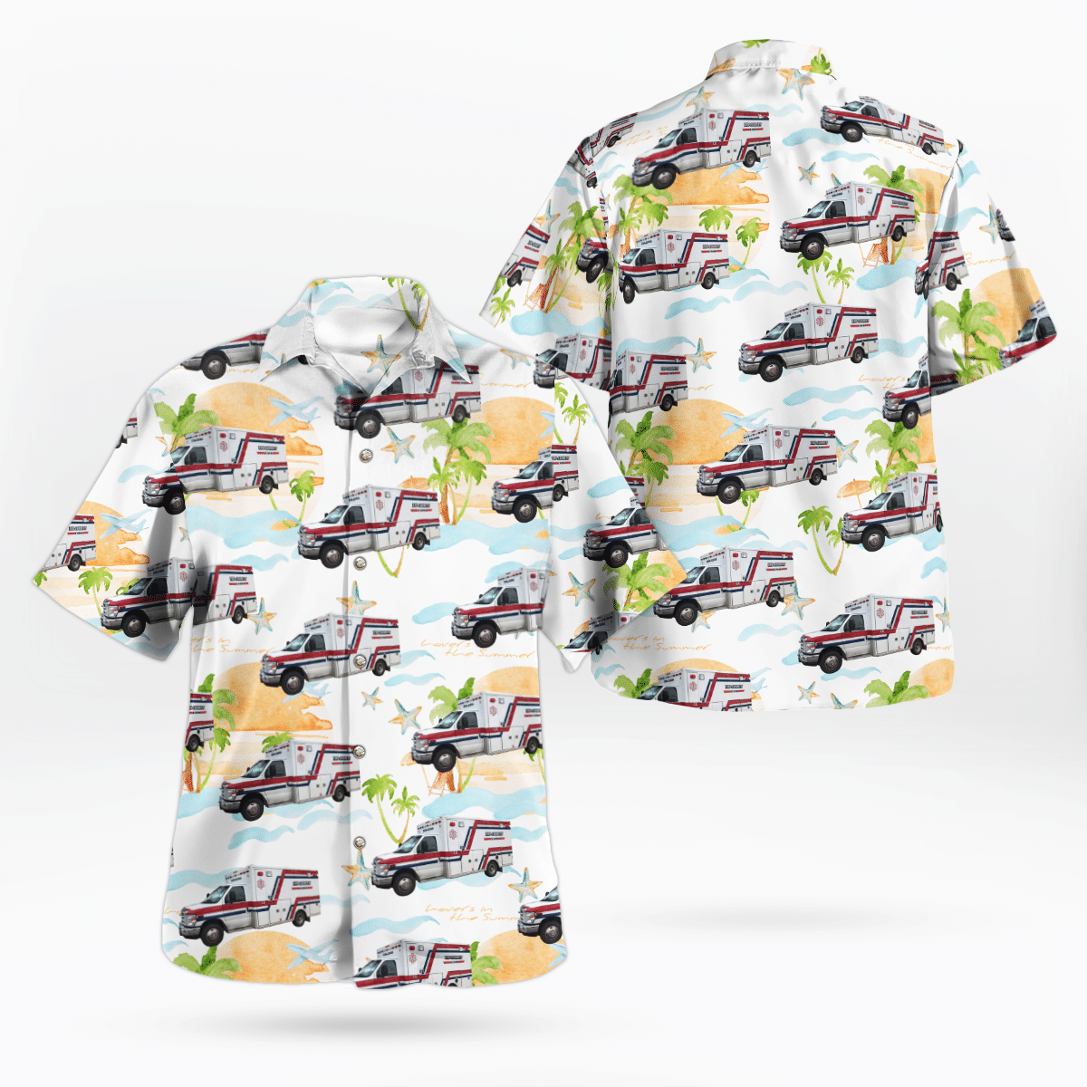 If you are in need of a new summertime look, pick up this Hawaiian shirt 192