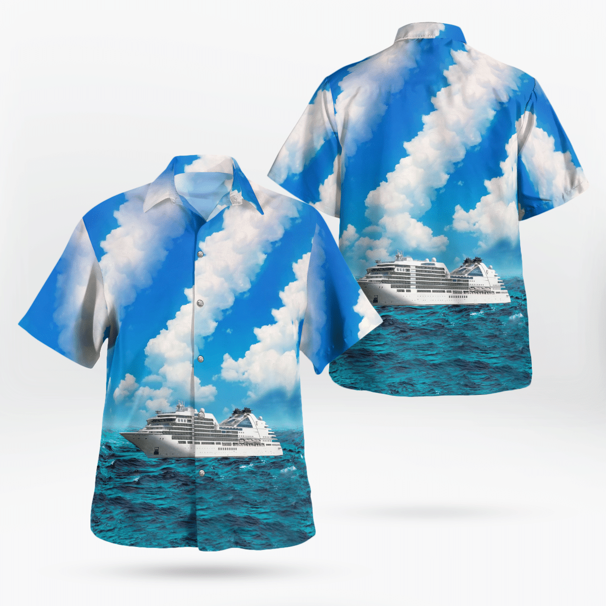 HOT Seabourn Cruise Line Seabourn Ovation Tropical Shirt1