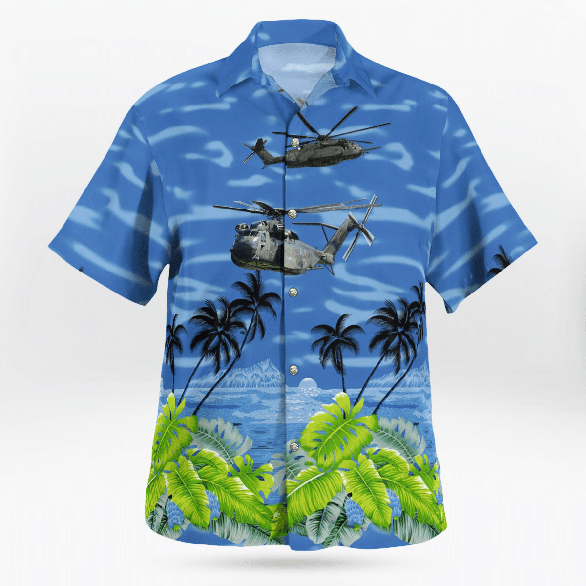 BEST US Navy Lockheed P-2 Neptune 3D Aloha Shirt2