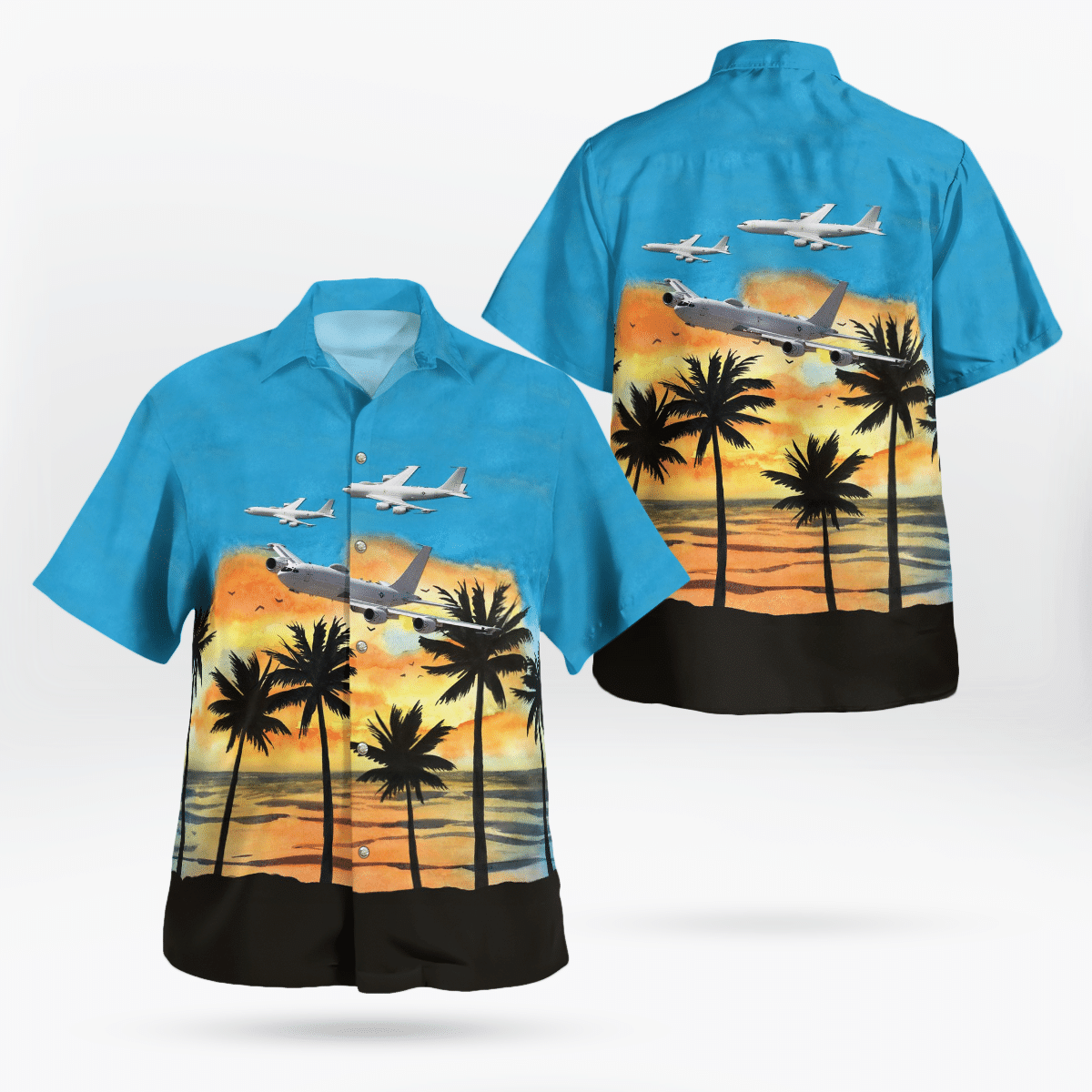 BEST US Navy E-6 Mercury 3D Aloha Shirt1
