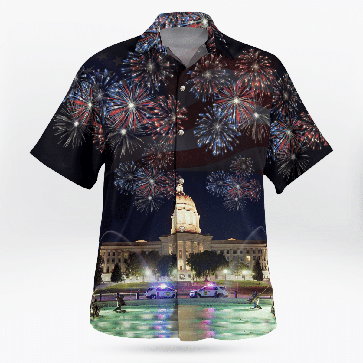 HOT Missouri Capitol Police 4th of July Tropical Shirt1