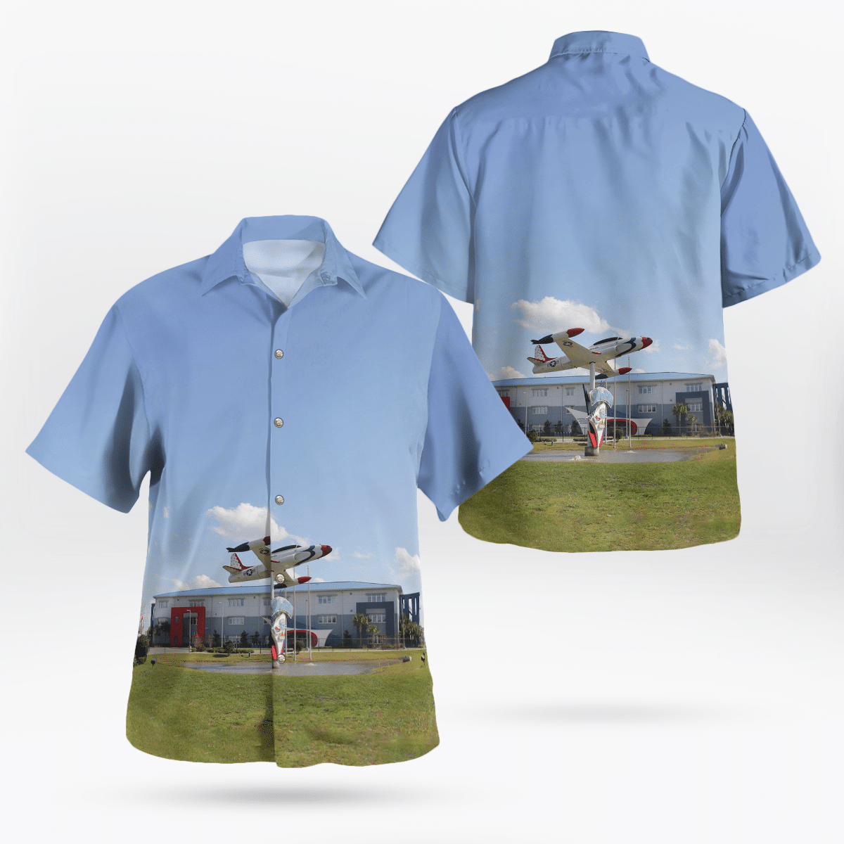 HOT Florida Air Museum, Lockheed T-33 Shooting Star Tropical Shirt2