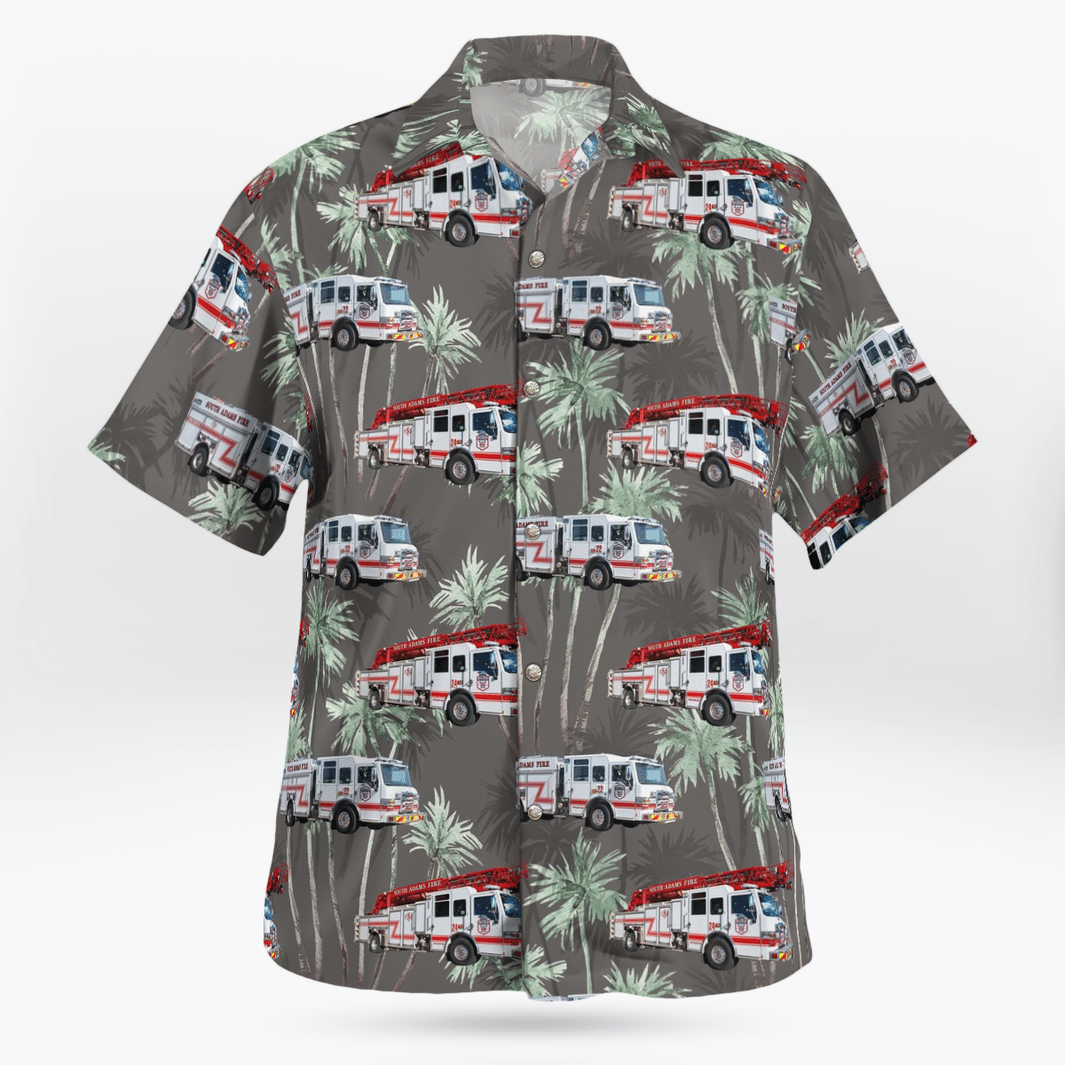 HOT Commerce City, Colorado, South Adams County Fire Department Station 22-Rose Hill Tropical Shirt1