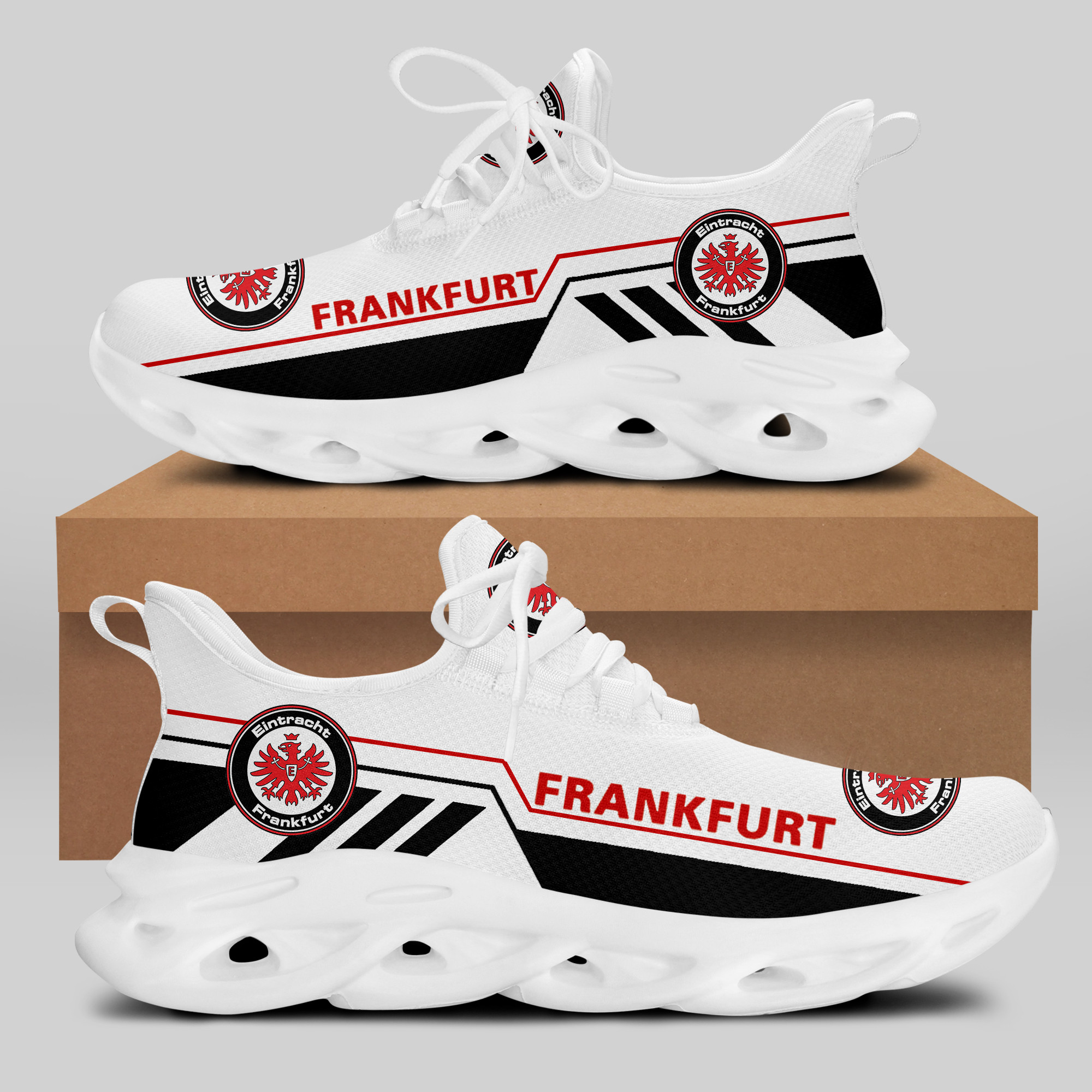 HOT Eintracht Frankfurt White Clunky Max Soul Sneakers Shoes2