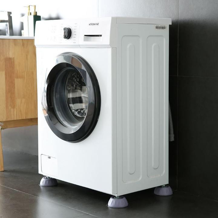 4x machine à laver choc muet Pads réfrigérateur Non-slip anti vibration L7G9