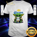 Baby Yoda Hug Corona Extra Beer shirt