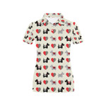 Scottish Terriers Print Design Lks3010 Women'S Polo Shirt