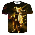 Naruto Sage Of Six Path 3D Printed Naruto T-Shirt Shirt6058