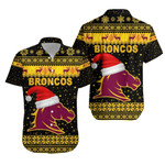 Brisbane Hawaiian Shirt Broncos Christmas Unique Vibes – Black K8