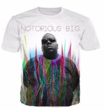 The Notorious B.I.G. Biggie Smalls T-Shirt Unisex S-5Xl-2 Styles Full Hd Personalized Customized Canvas Art Wall Art Wall Decor